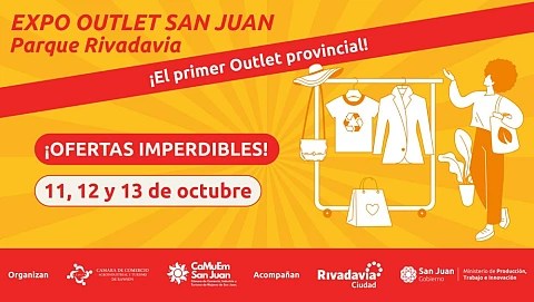 San Juan: la Expo Outlet provincial llega a&nbsp;Rivadavia