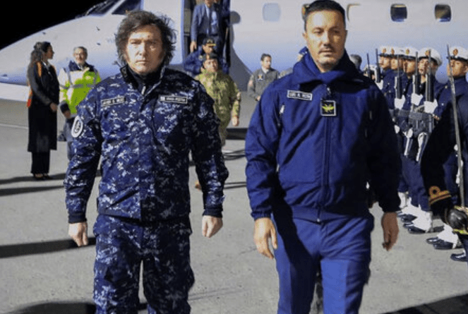 Petri y Milei apuestan por la innovación tecnológica para combatir los incendios 