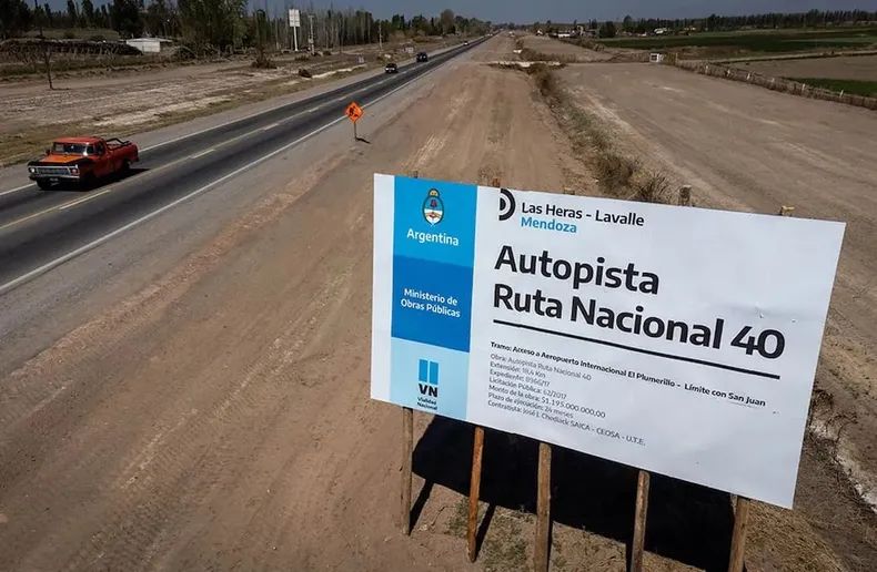 Ruta 40: el tramo mendocino seguirá paralizado pese a los anuncios de&nbsp;Cornejo
