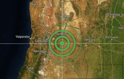Mendoza: sismo de 4,5&nbsp;grados