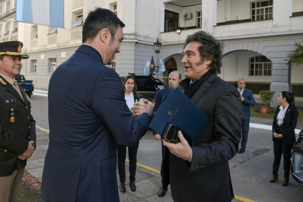 Luis Petri respaldó el rumbo de Javier Milei con eje en orden, libertad y una política de seguridad&nbsp;firme