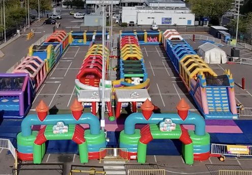 Super Jump desembarca en Mendoza con el parque inflable más grande de la región