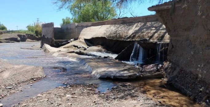 Río y diques bajos: expertos alertan en San&nbsp;Juan