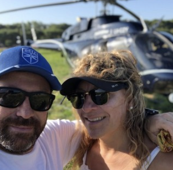 La pareja del piloto del helicóptero de San Juan asegura haber recibido una señal sobre el accidente
